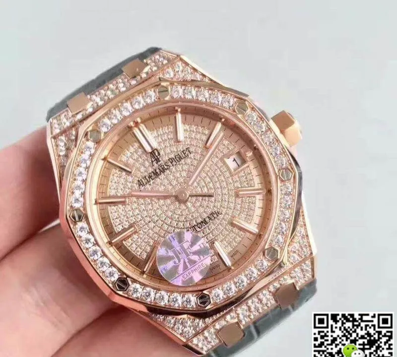 Audemars Piguet Royal Oak 15402OR.ZZ.D003CR.01 JF Factory 1:1 Best Edition Replica Watch Swiss ETA3120